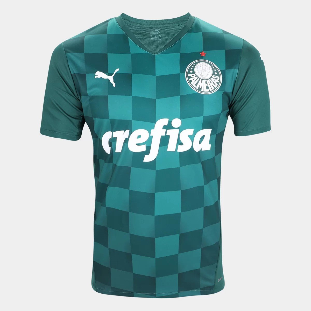 Camisa Palmeiras I 21/22 Puma Masculina - Verde Camisa Palmeiras I 21/22 Puma Masculina - Verde