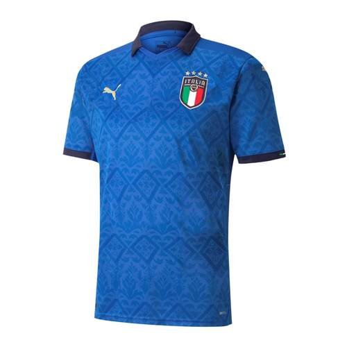212379647_4150434091661153_1161912485133594565_n Camisa Itália Azul home 21/22 Masculina