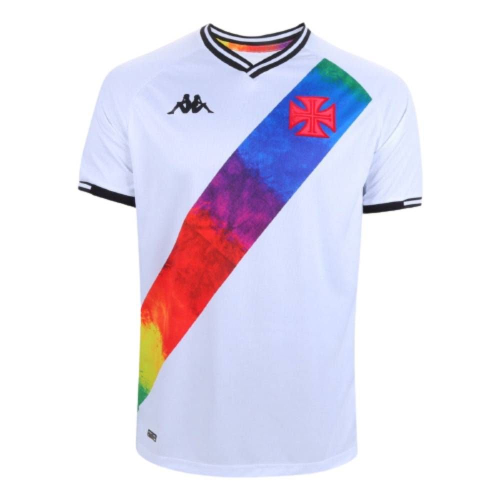 222189306_4525484414215007_2417947036074830941_n Camisa Vasco da Gama LGBTQIA 21/22 Branca
