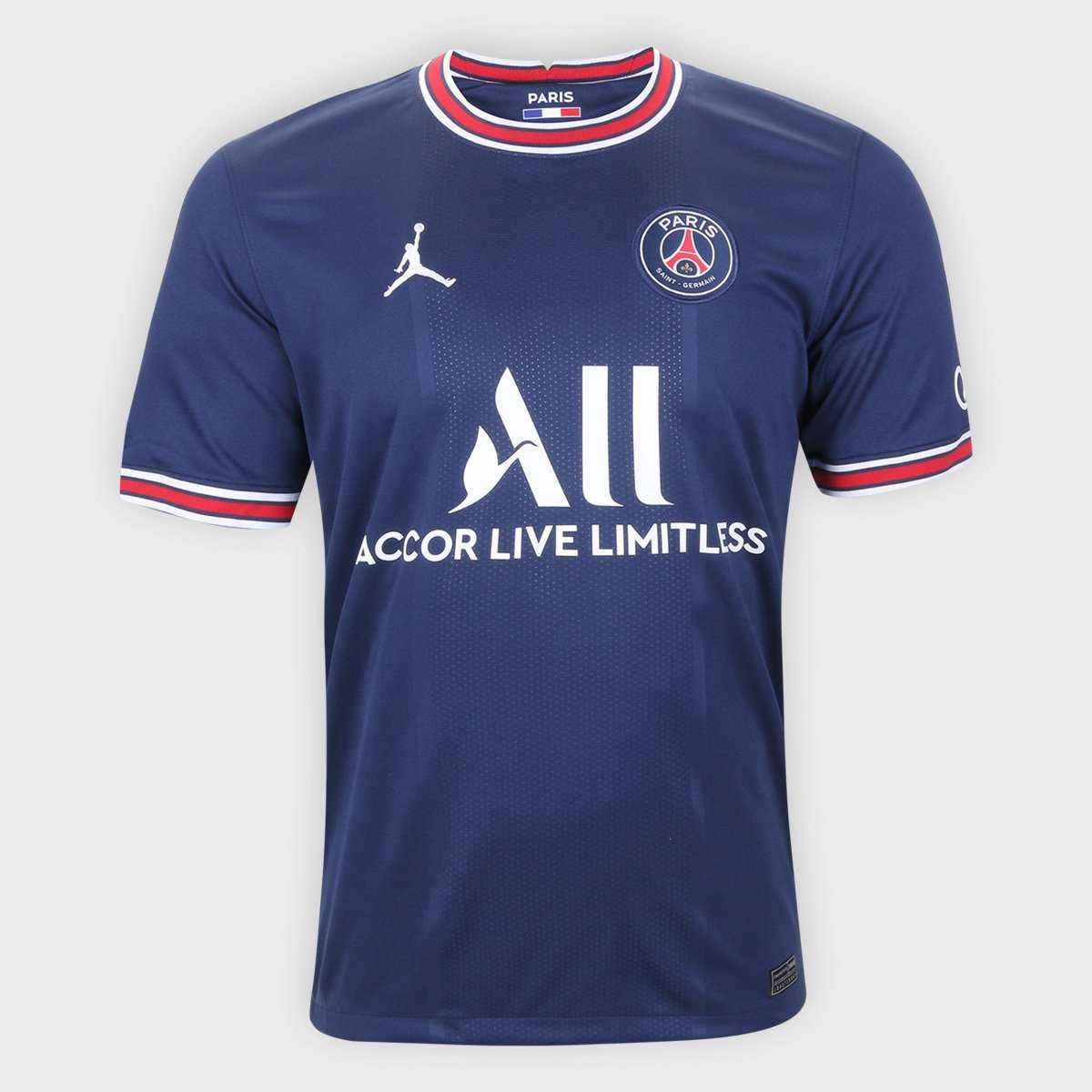 202588141_4169839126416079_7186626644753236220_n Camisa PSG Home 21/22 Masculina - Azul Masculina