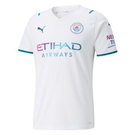 Camisa Manchester City Away Branca 2021/22 Masculina