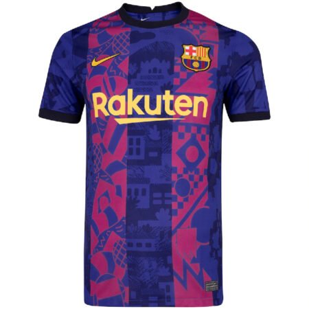 Camiseta Barcelona 2021/22 Third Masculina - Azul