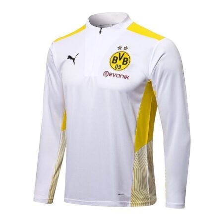 Camisa Manga Longa Borussia Dortmund 2021/2022 - BRANCA