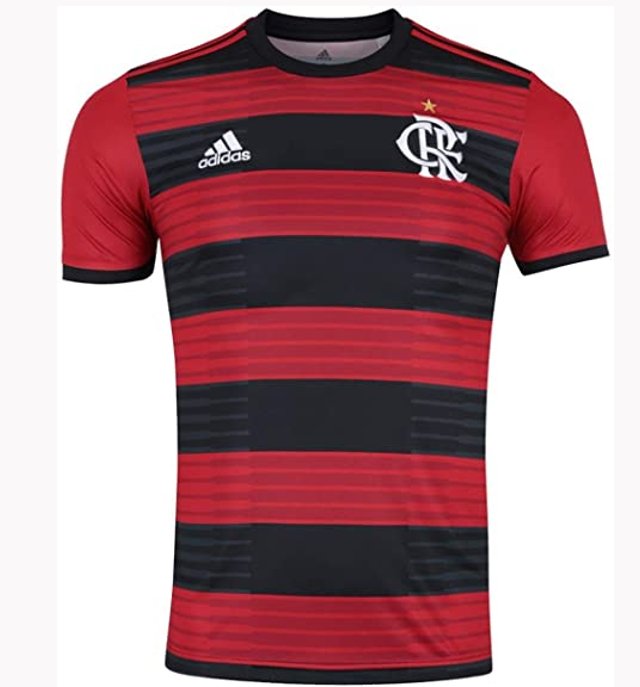 163517340311-4fb163fd3af49160dc16356154621936-640-0 Camisa Flamengo 2018/19 Vermelha Retrô Titular Masculina
