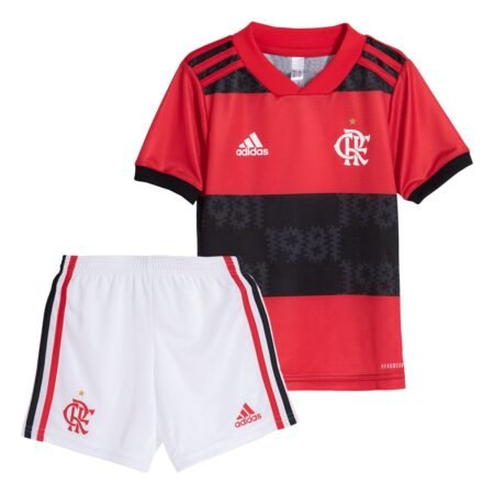 Kit Flamengo Infantil I 21/22  Vermelho+Branco