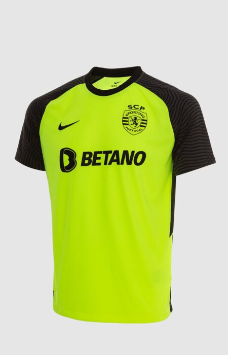 Camisa Sporting Portugal II 21/22 Masculina - verde neon
