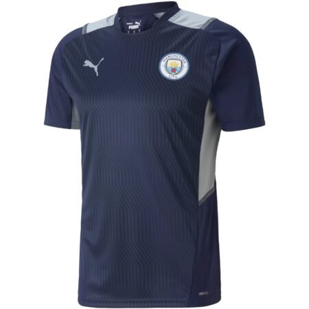 camisa treino Manchester City azul 21/22 masculino