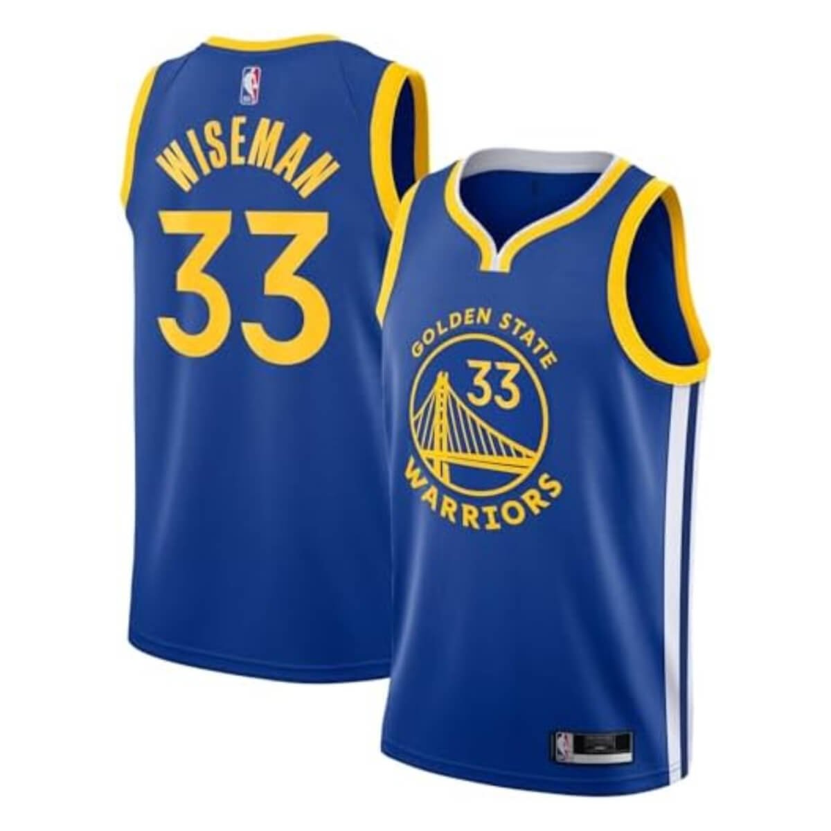 camisa-regata-nba-golden-state-warriors-wiseman-33 Regata NBA Golden State Warriors Wiseman 33