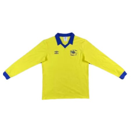 Camisa Retrô Arsenal 1971/79 Amarela Manga Longa