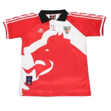 Camisa Retrô Athletic Bilbao Home 1997/98 Masculina