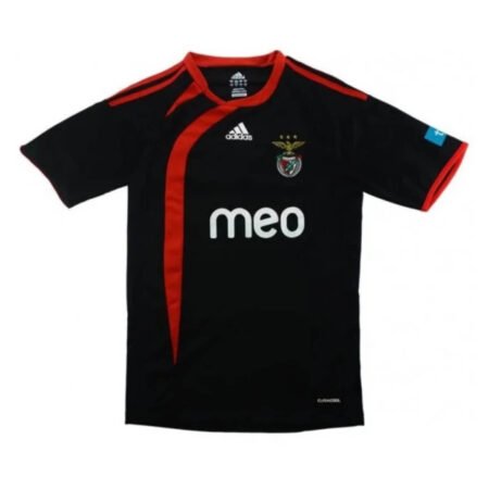 Camisa Retrô Benfica 2009/10 Away Masculina Preta