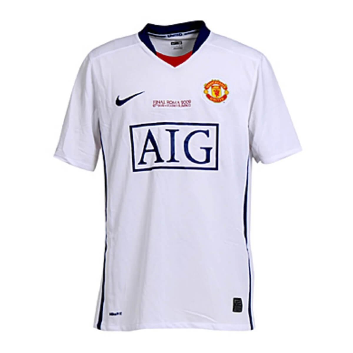 camisa-retro-manchester-united-2008-09-edicao-especial Camisa Retrô Manchester United Final 2009 Branca Masculina