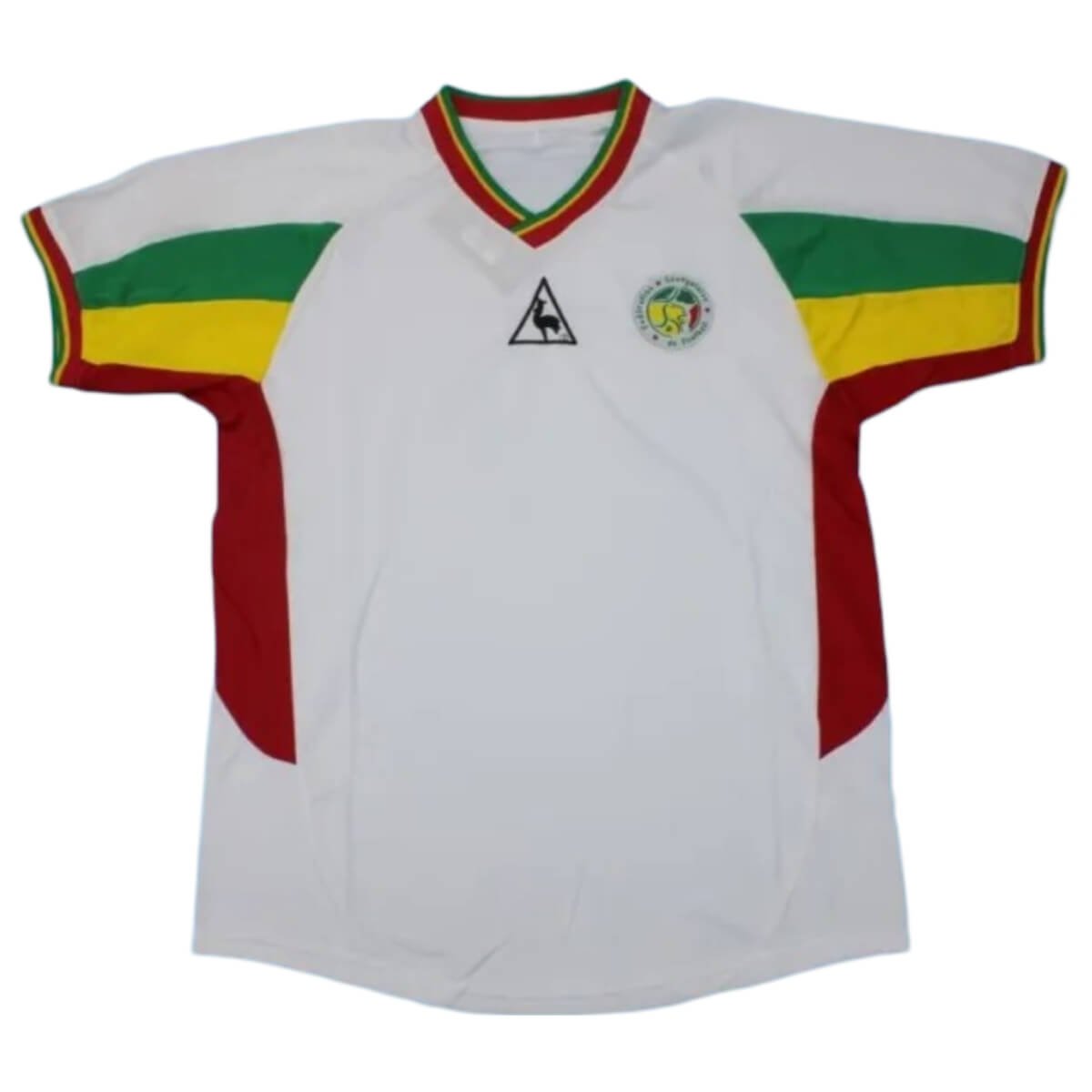 camisa-retro-selecao-do-senegal-white-2002-03-masc Camisa Retrô Seleção do Senegal White 2002/03 Masculina