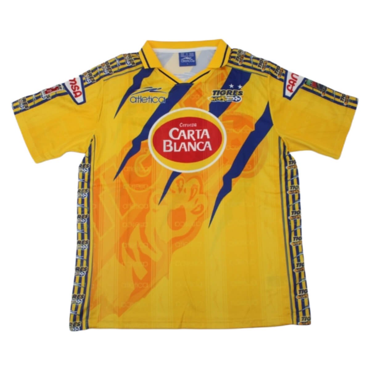 camisa-retro-tigres-home-1997-98-masculina-amarela Camisa Retrô Tigres Home 1997/98 Masculina Amarela
