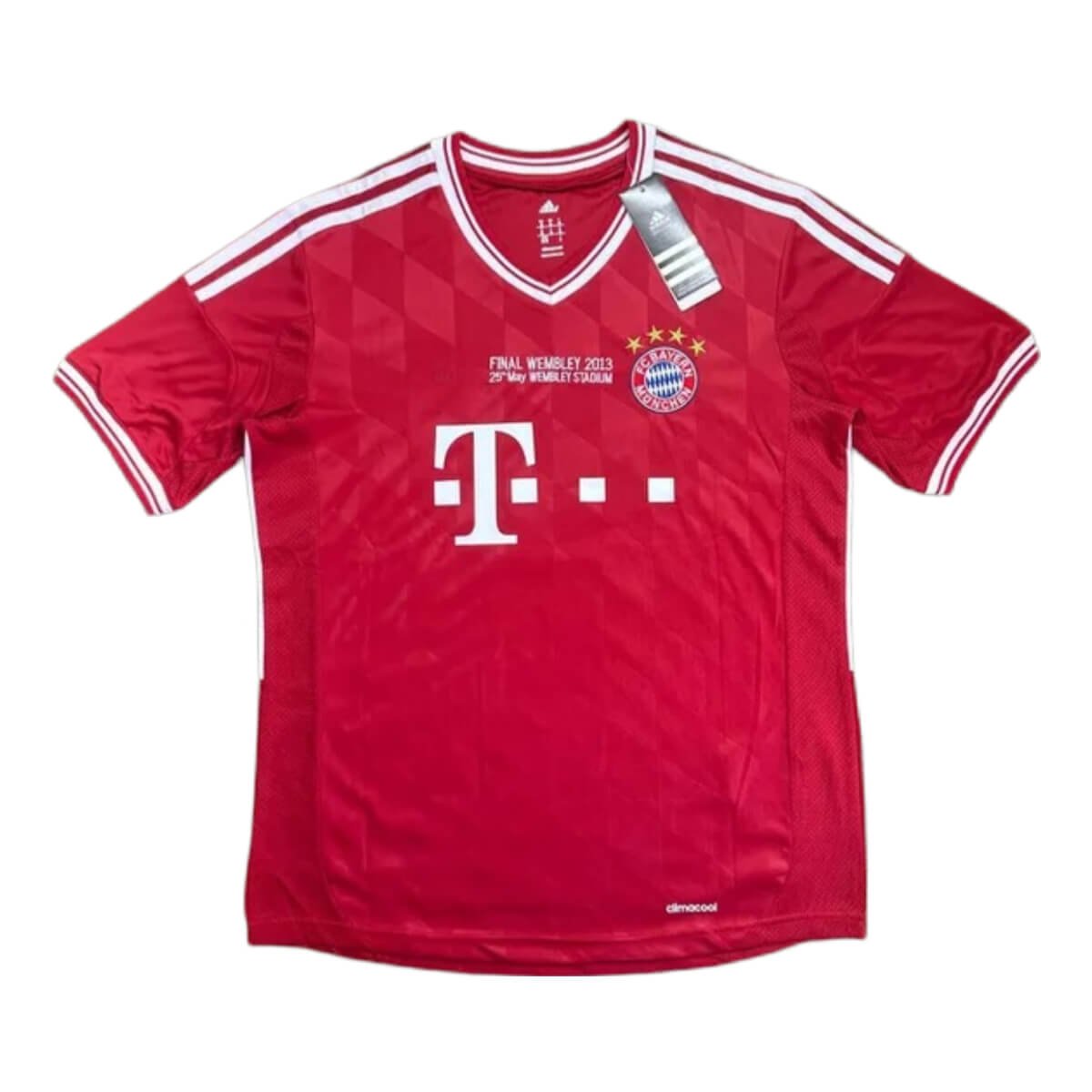 camisa-retrro-bayern-home-i-wembley-2013-vermelha-masculina Camisa Retrrô Bayern Home I Wembley 2013 Vermelha Masculina