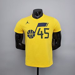 Camisa Casual T-shirt UTAH JAZZ MITCHEL 45 Masculina