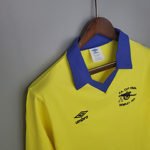 camisa-retro-arsenal-1971-79-amarela-manga-longa