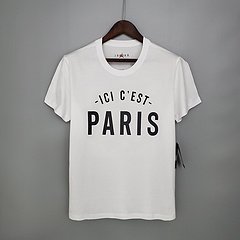 Camisa Casual T-shirt PSG ICI C'EST PARIS Masculina