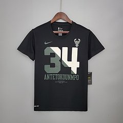 Camisa casual T-shirt Bucks Antetokounmpo DRI-FIT MASCULINA