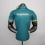 Camisa Gola Polo Aston Martin Verde 1 One Service Team Driver