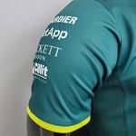 Camisa Gola Polo Aston Martin Verde 1 One Service Team Driver