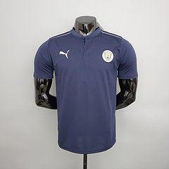 CAMISA GOLA POLO MANCHESTER CITY- AZUL MASCULINO