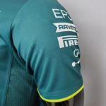 Camisa Gola Polo Aston Martin Verde 1 One Service Team Driver