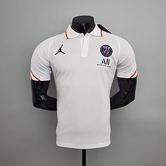 CAMISA GOLA POLOPSG JORDAN BRANCO MASCULINO