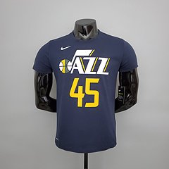 Camisa Casual T-shirt UTAH JAZZ MITCHEL 45 Masculina