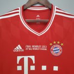 camisa-retrro-bayern-home-i-wembley-2013-vermelha-manga-longa