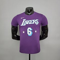 Camisa Casual T-shirt Lakers JAMES 6 Masculina