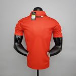 Camisa Gola Polo Fórmula 1 Ferrari Vermelha Team Driver