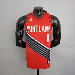 Regata NBA PORTLAND LILARD 0 - VERMELHA