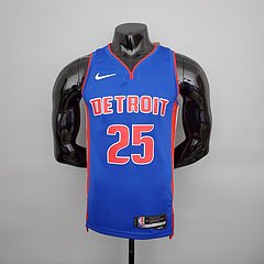 Camisa Regata NBA Detroit Pistons ROSE 25 Azul