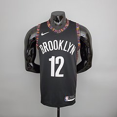 Camisa Regata NBA Brooklyn Nets HARRIS 12 Preta