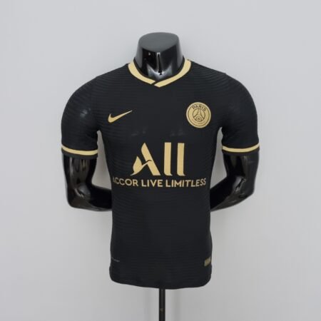Camisa do PSG preta com dourado