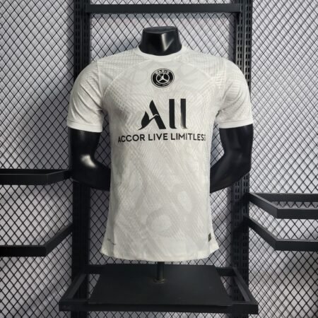 Camisa do PSG branco com preto 2022