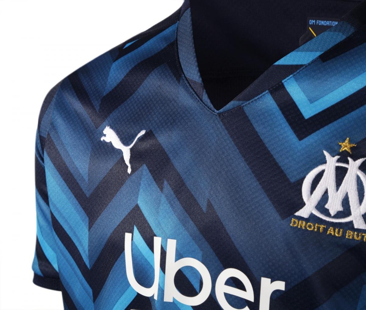 316590g_6_3 Camisa Olympique de Marseille Azul 22