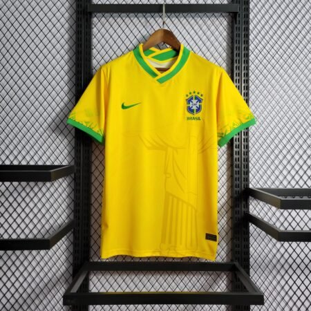 Camisa do Brasil Amarela Edição Limitada Masculina Cristo