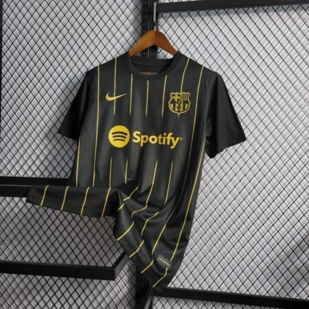 Camisa Barcelona Preta com Dourado Masculina