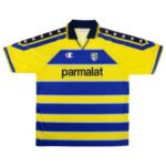 camisa-do-parma-retro-1999-00-home-amarela