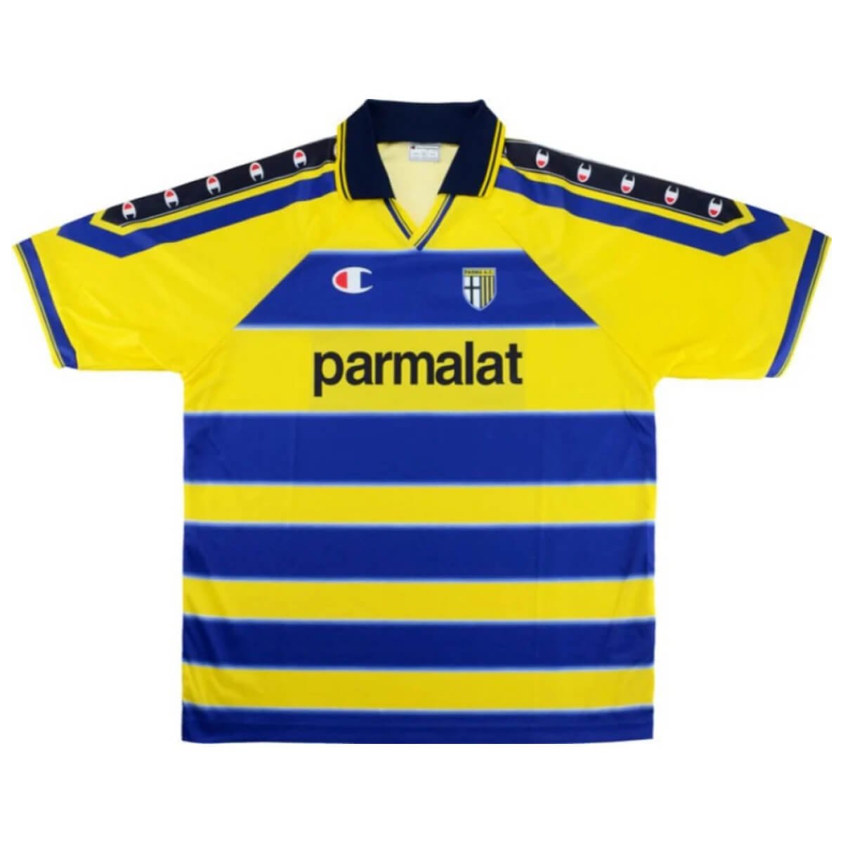 camisa-do-parma-retro-1999-00-home-amarela Camisa do Parma Retrô 1999/00 Home Amarela