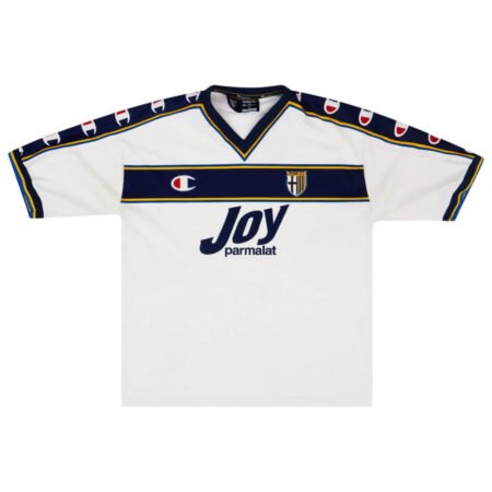 Camisa do Parma Retrô 2001/02 Reserva Branca