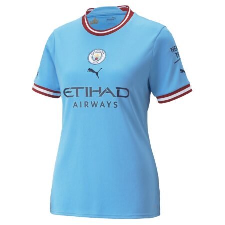 Camisa Manchester City Azul 22/23 Feminina Home