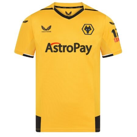 Camisa Wolverhampton Amarela 22/23 Masculina