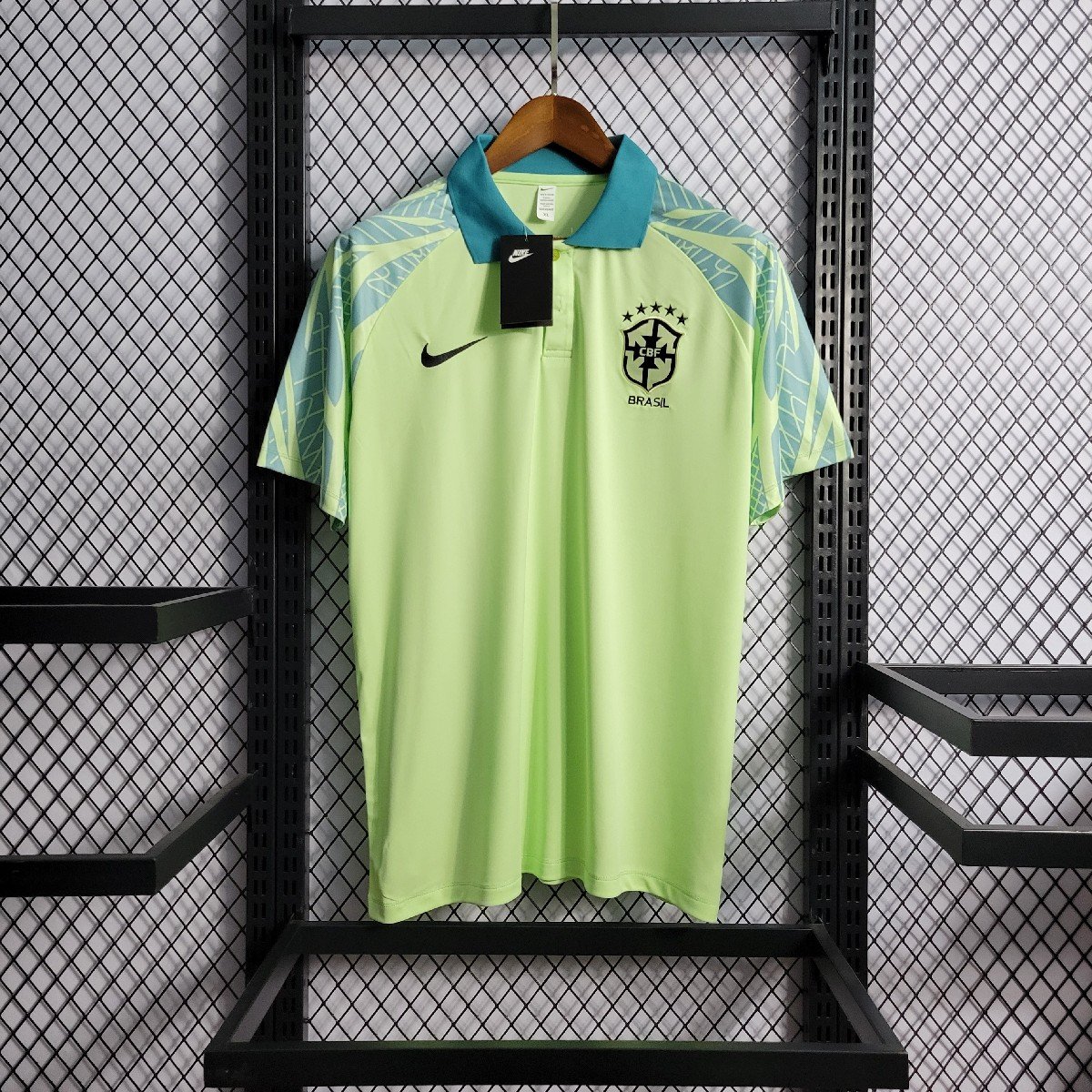 NQQ-7755-068_zoom1(12) Camisa Camisa do Brasil Verde 22/23 Polo Masculina