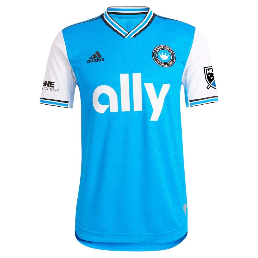 QSAFC Camisa Charlotte FC Azul 22/23 Masculina Jogador