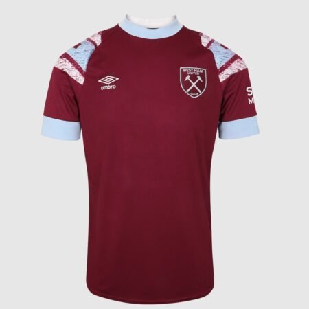 Camisa West Ham Home Vermelha 2022/23 Masculina