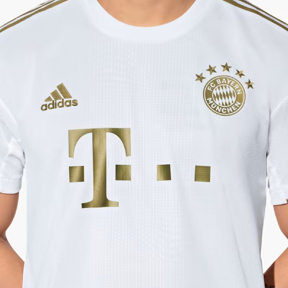 2IC-7617-028_zoom1(26) Camisa Bayern de Munique Branca Versão Jogador