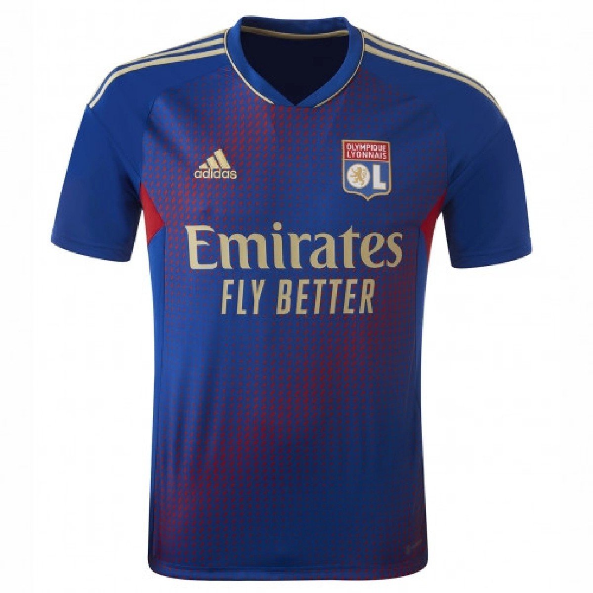 6(11) Nova Camisa Lyon Home 22/23 Azul